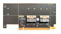 PCIe gen4 SlimSAS Host Adapter x16 to 2* 8i - redriver - AIC