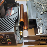 PCIe gen4/gen5 Bifurcation Adpater FPC Cable - x8x8 - 1W / 1U 55mm