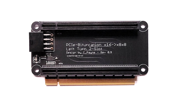 PCIe Bifurcation Card - x8x8 - 2W